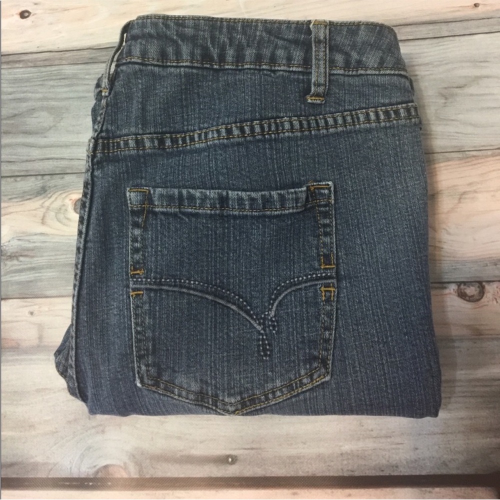 Classic Blue Denim Jeans LA Blues 3x28 Flair 0011 - Picture 2 of 3